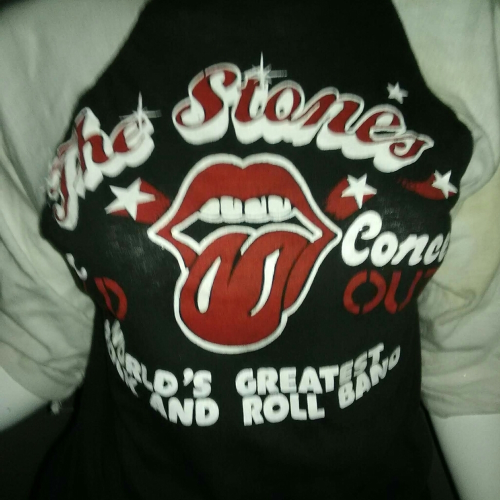Rolling Stones vintage tee fomuse constert